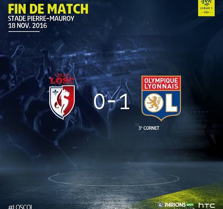 Lille 0 – 1 Lyon Highlight Video