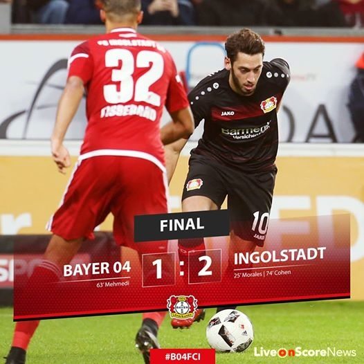 Bayer Leverkusen 1 – 2 Ingolstadt Highlight Video