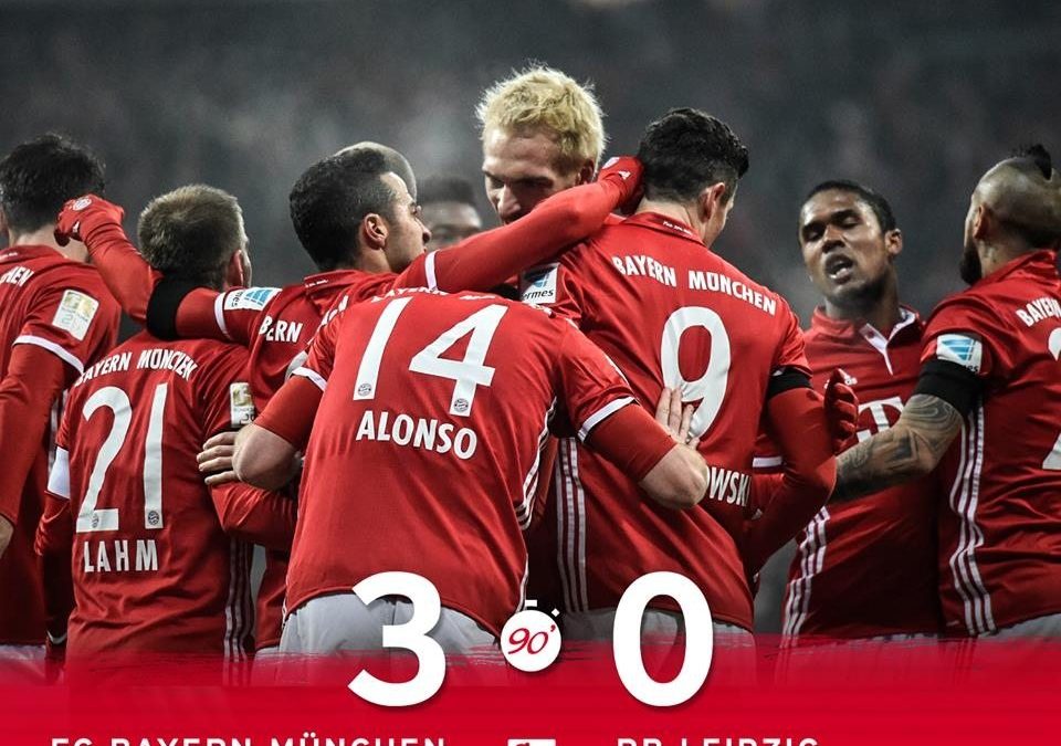 Bayern Munich 3 – 0 RasenBallsport Leipzig Highlight Video
