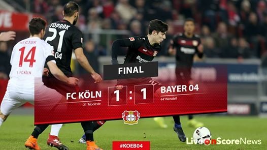 FC Cologne 1 – 1 Bayer Leverkusen Highlight Video