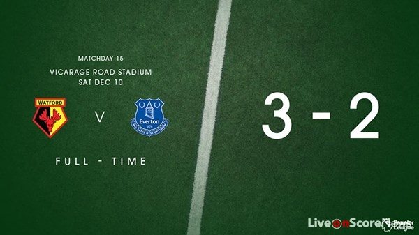 Watford 3 – 2 Everton Highlight Video