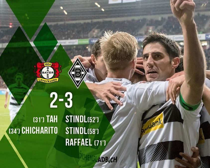 Bayer Leverkusen 2 – 3 Borussia Moenchengladbach Highlight Video