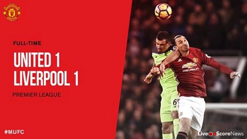 Manchester United 1 – 1 Liverpool Highlight Video
