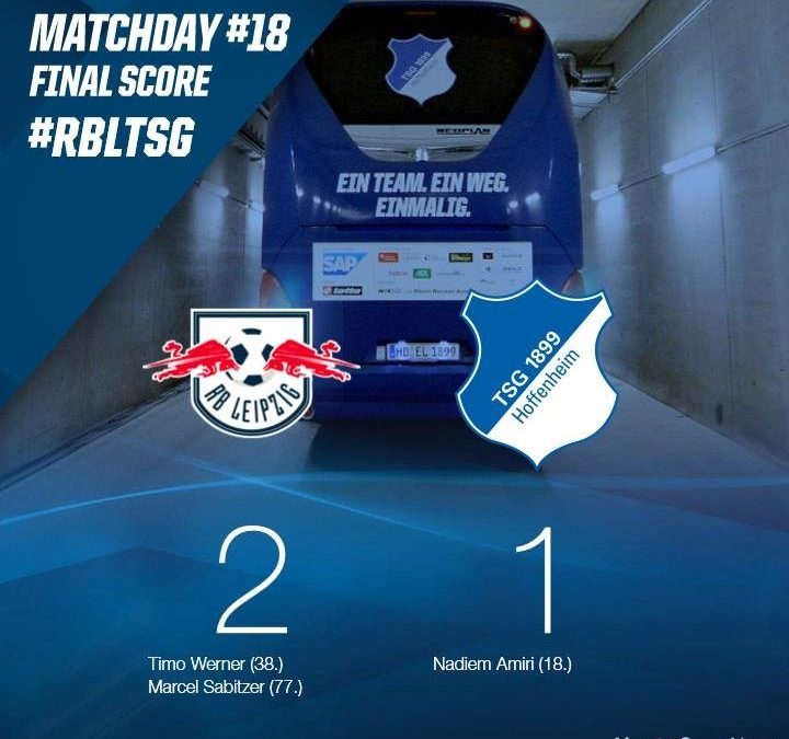 RasenBallsport Leipzig 2 – 1 Hoffenheim Highlight Video
