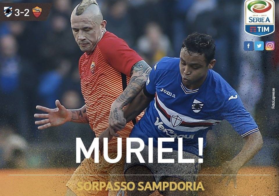 Sampdoria 3 – 2 Roma Highlight Video