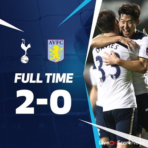 Tottenham Hotspur 2 – 0 Aston Villa Highlight Video