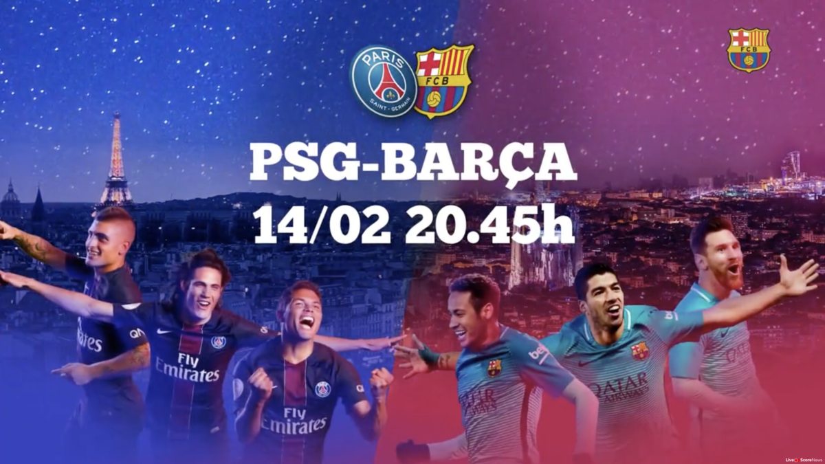 Watch UEFA Champions League Live Streaming Paris SG – Barcelona ? Benfica – Dortmund