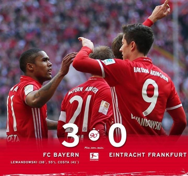 Bayern Munich 3 – 0 Eintracht Frankfurt Highlight Video