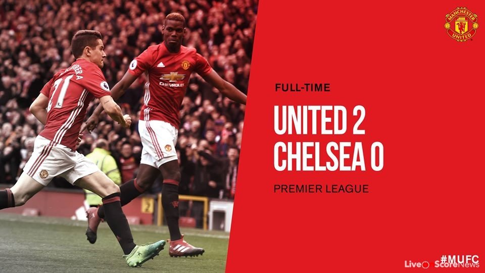 Manchester United 2 – 0 Chelsea Highlight Video
