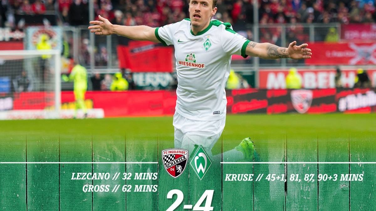 Ingolstadt 2 – 4 Werder Bremen Highlight Video
