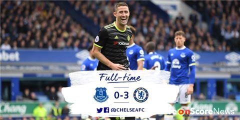 Everton 0 – 3 Chelsea Highlight Video