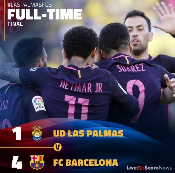 Las Palmas 1 – 4 Barcelona Highlight Video