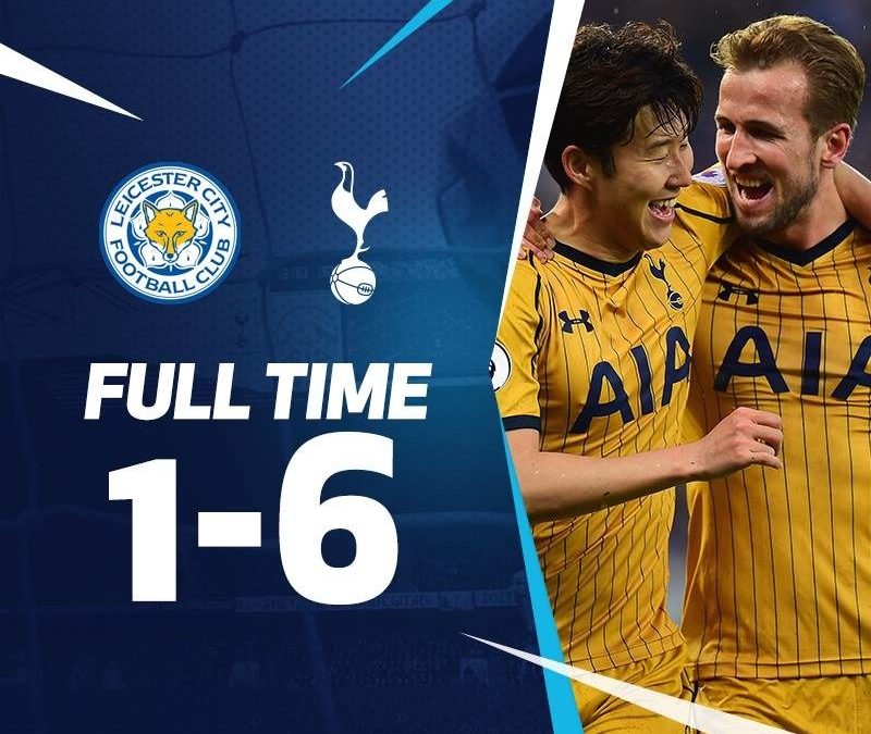 Leicester City 1 – 6 Tottenham Hotspur Highlight Video
