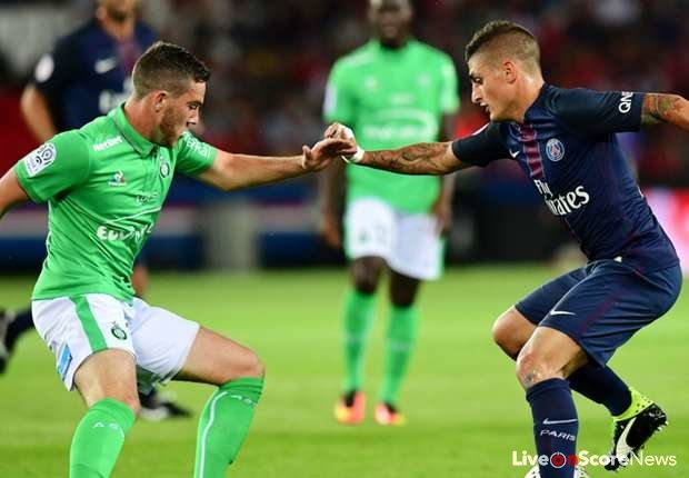 Saint-Étienne Vs. Psg - Saint Etienne Vs Paris Saint Germain 0-1 ...