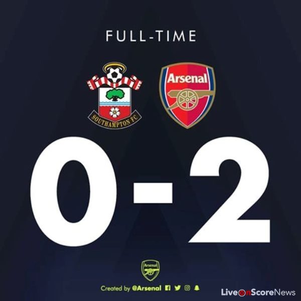 Southampton 0 – 2 Arsenal Highlight Video