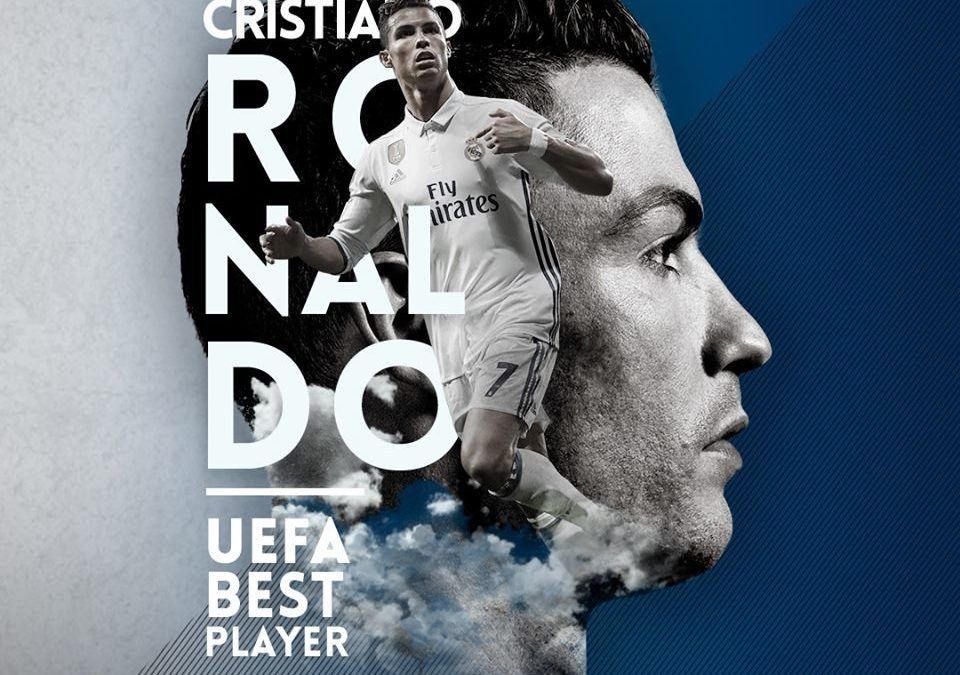 Cristiano Ronaldo UEFA Best PLAYER OF THE YEAR