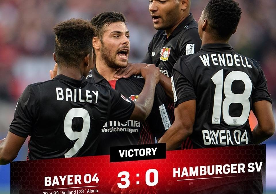 Bayer Leverkusen 3-0 Hamburger SV Full Highlights – Bundesliga 2017-2018