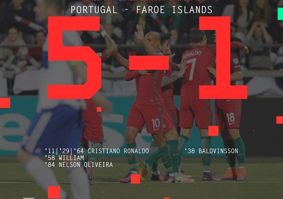 Portugal 5-1 Faroe Islands Full Highlights-FIFA World Cup 2018 Qualification