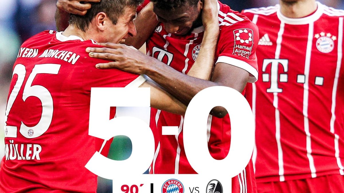 Bayern Munich 5-0 Freiburg Full Highlights Bundesliga 2017-2018