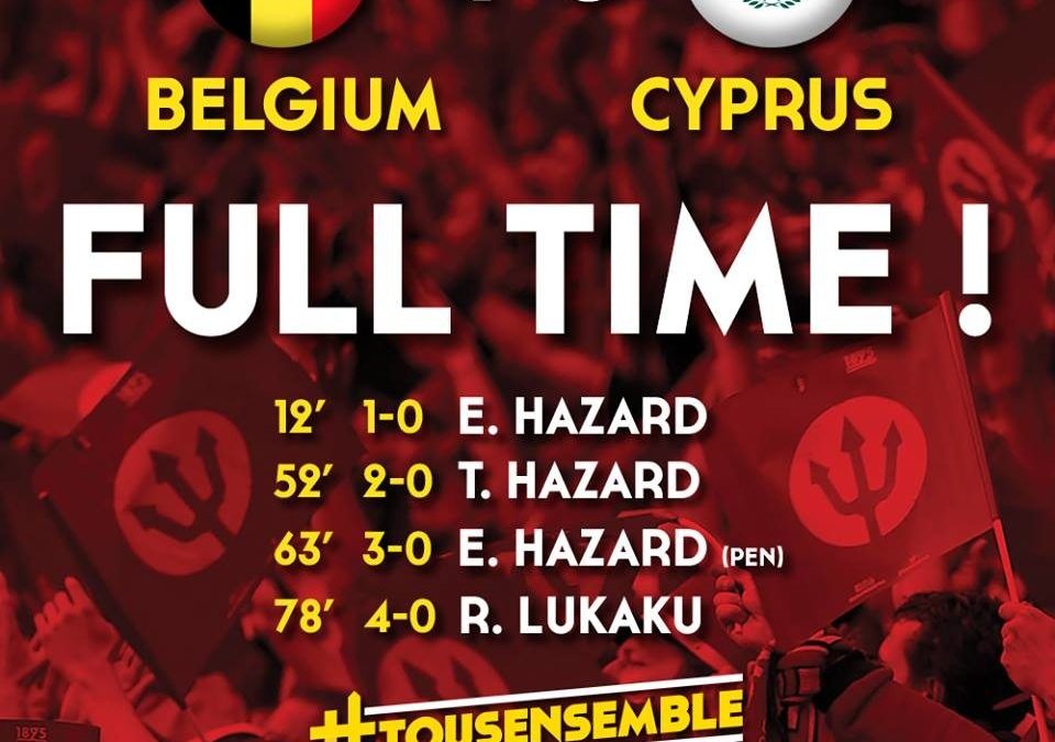 Belgium 4-0 Cyprus Full Highlights-FIFA World Cup 2018 Qualification
