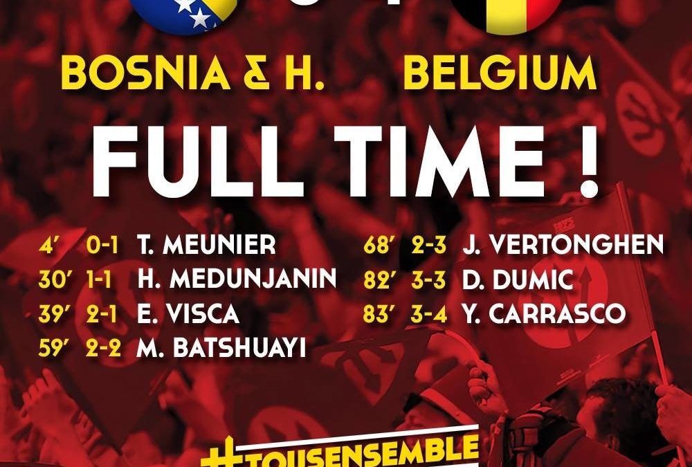 Bosnia-Herzegovina 3-4 Belgium Full Highlights-FIFA World Cup 2018 Qualification