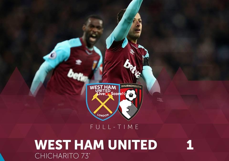 West Ham United 1 – 1 AFC Bournemouth Full Highlight video