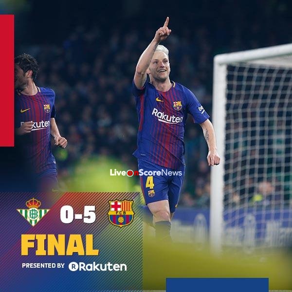 real betis 0 5 barcelona full highlight video liveonscore com