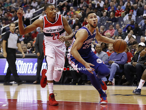 Philadelphia 76ers Vs Washington Wizards Preview And Prediction Live - 