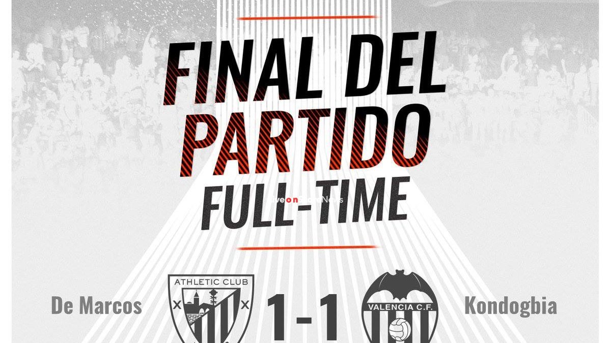 Ath Bilbao 1-1 Valencia – Full Highlight