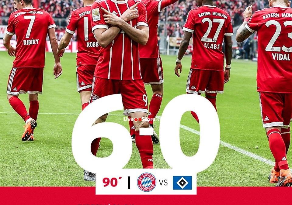 Bayern Munich 6-0 Hamburger SV Full Highlight Video Bundesliga 2018