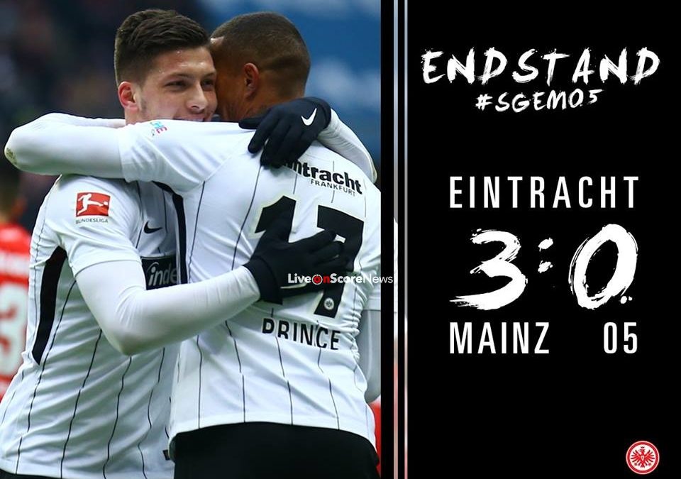 Eintracht Frankfurt 3-0 Mainz 05 Full Highlight Video