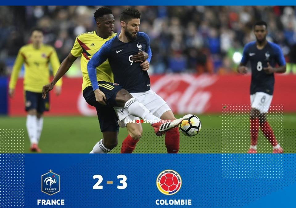 France 2-3 Colombia Full Highlight Video International – Friendlies 2018