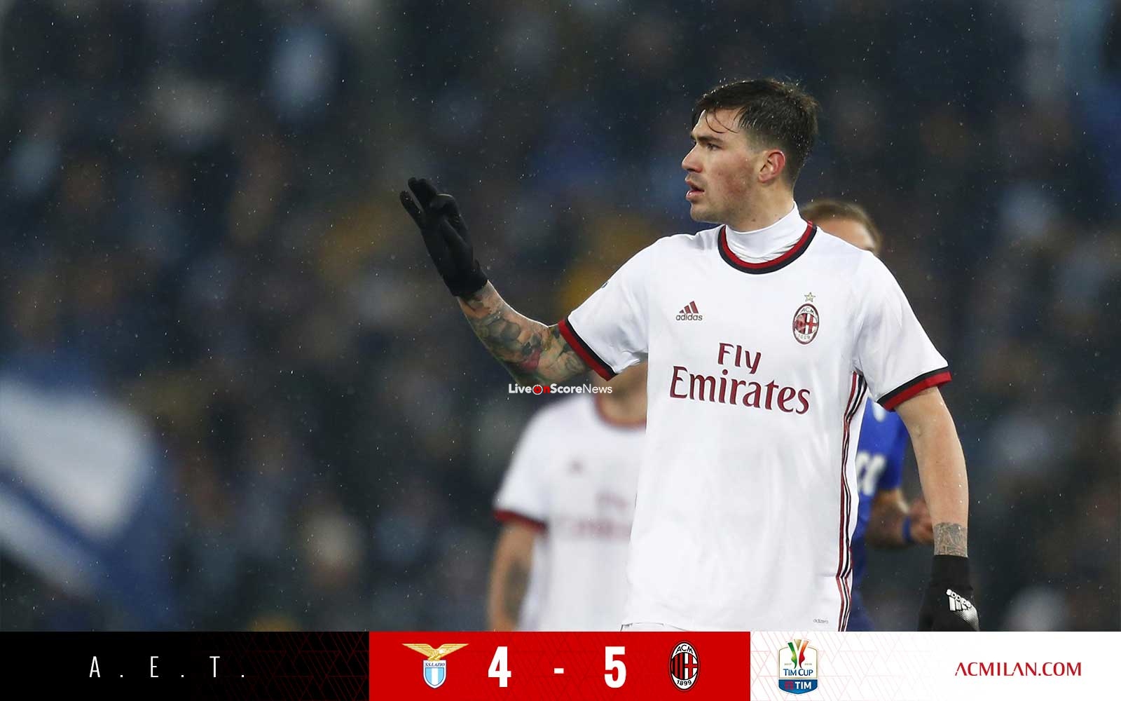 Lazio 0-1 (0-0) AC Milan - Full Highlight | LiveonScore.com