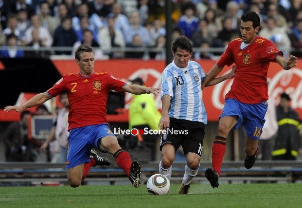 Resultado de imagen de Spain v Argentina live