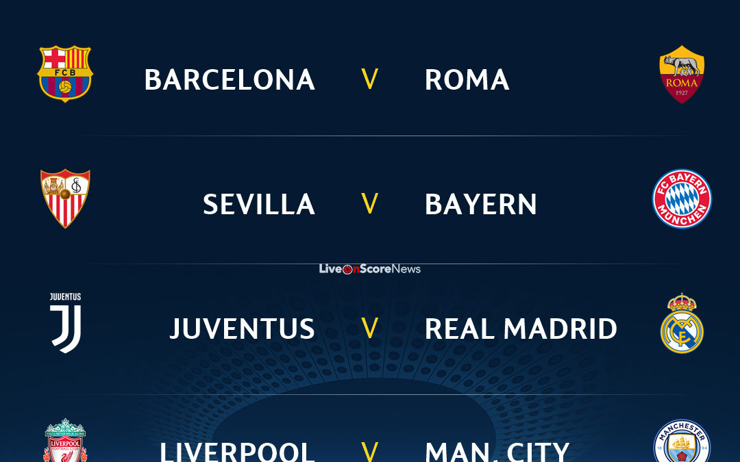 Champions League quarter-final draw