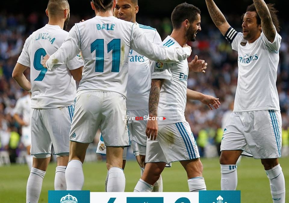 Real Madrid 6-0 Celta Vigo Full Highlight Video