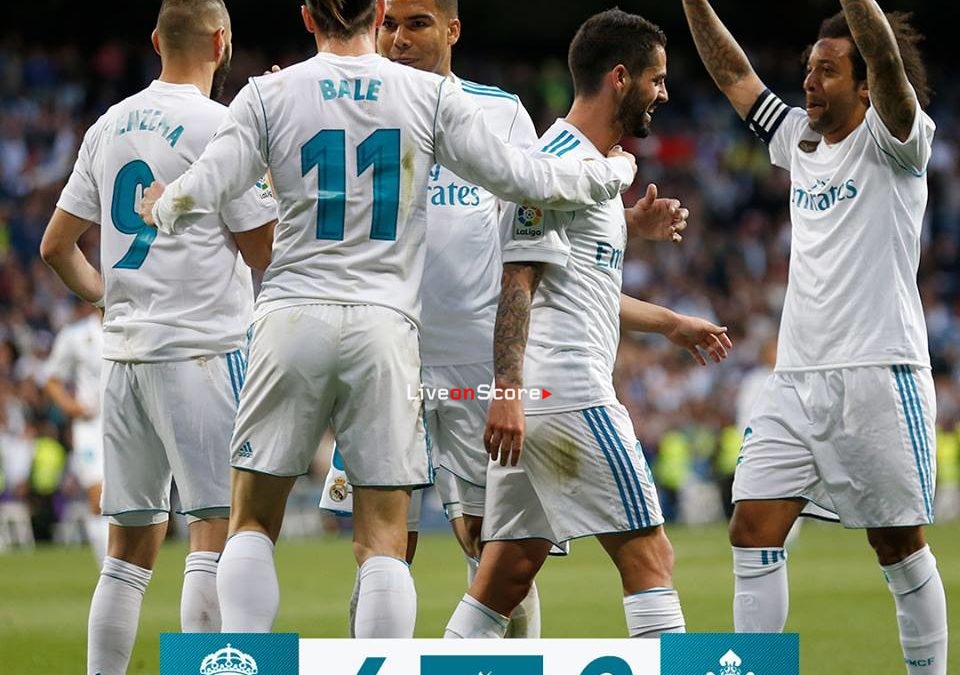 Real Madrid 6 0 Celta Vigo Full Highlight Video