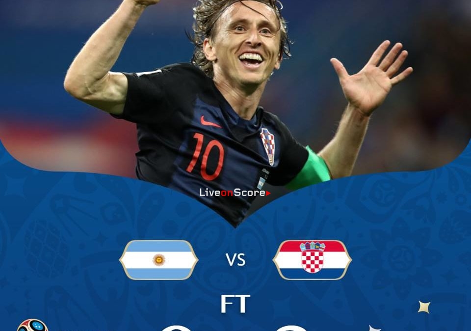 Argentina 0-3 Croatia Full Highlight Video Russia World Cup 2018