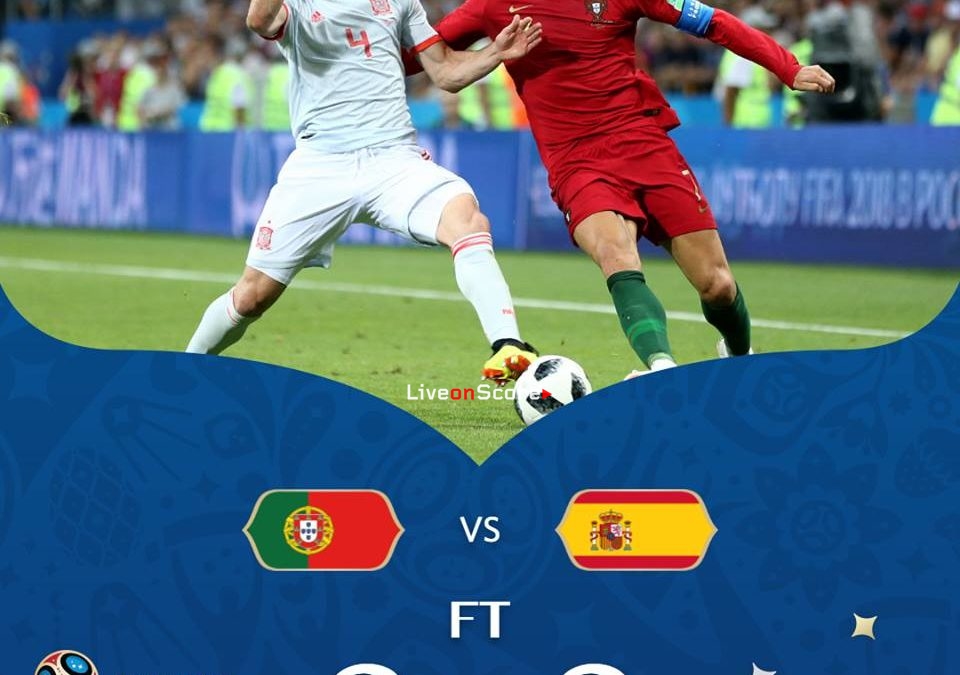 Portugal 3-3 Spain Full Highlight Video Russia World Cup 2018