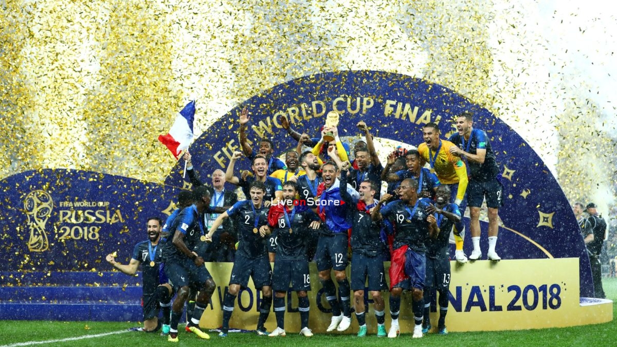 France 4-2 Croatia Trophy Celebrations Full Highlight Video World Cup 2018