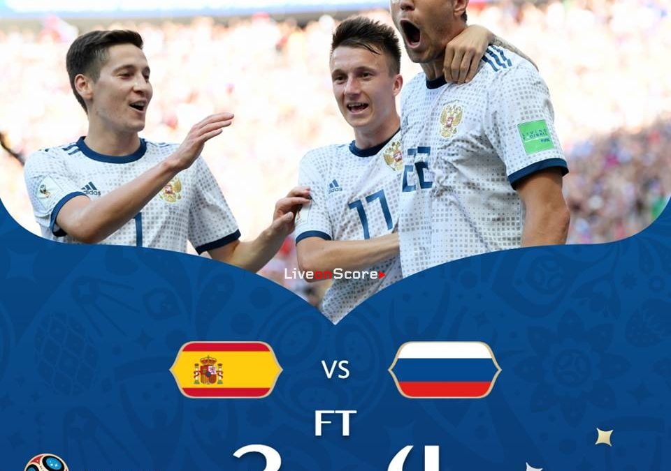 Spain 1 1 Russia P 3 4 Full Highlight Video World Cup 2018 1 8 Final