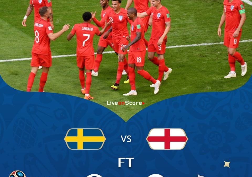 Sweden 0-2 England Full Highlight Video World Cup 2018 – 1/4 Final