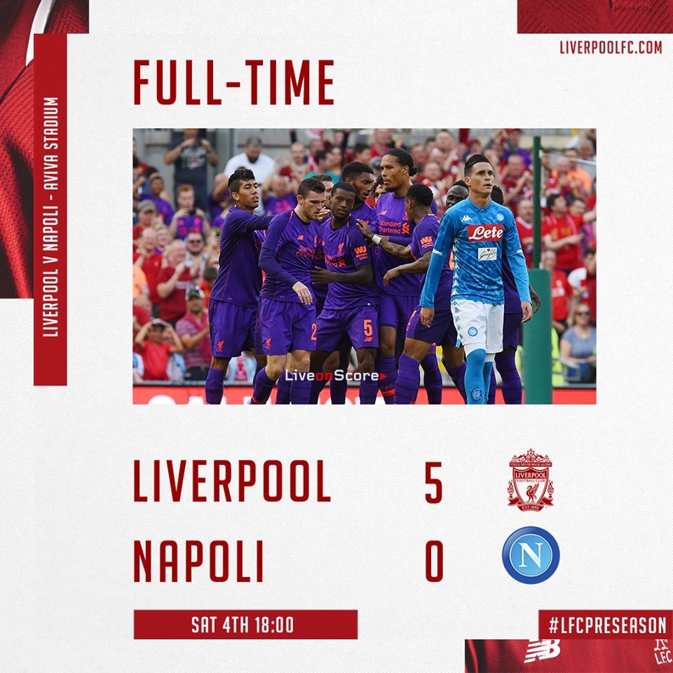 Liverpool 50 SSC Napoli Full Highlight Video