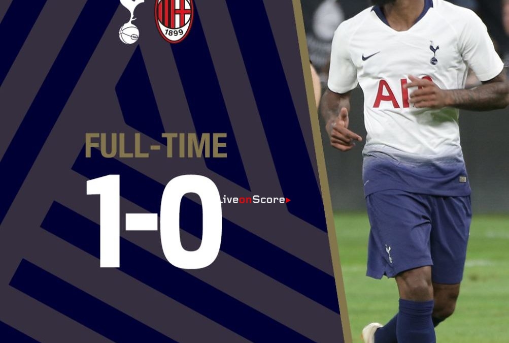 Tottenham Hotspur 1-0 AC Milan Full Highlight Video International Champions Cup 2018