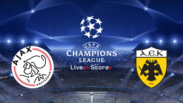 Ajax vs AEK Athens FC Preview and Prediction Live stream UEFA Champions ...