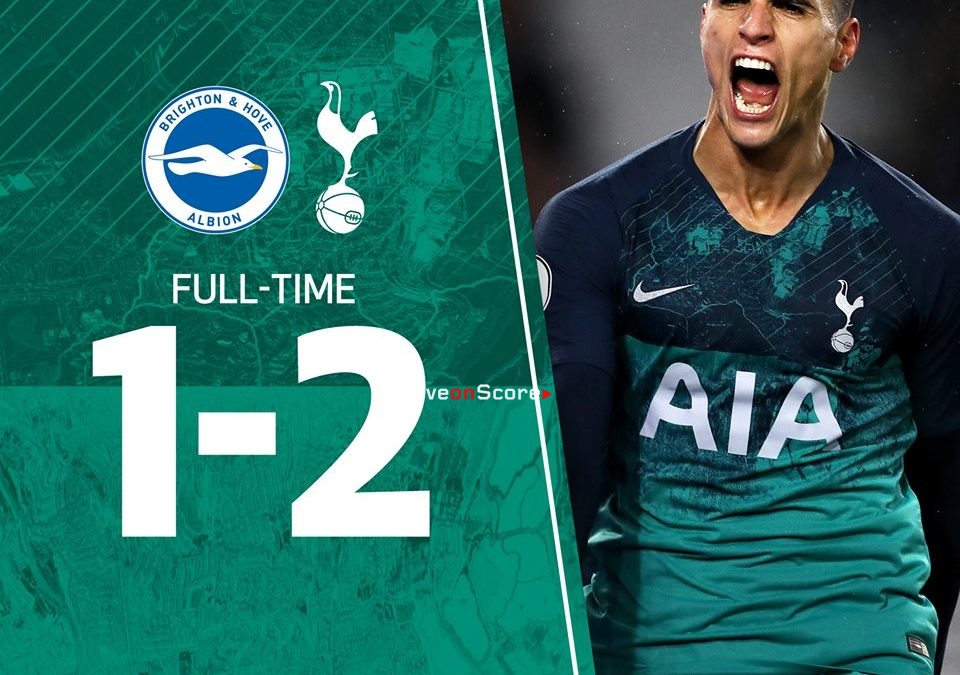 Brighton & Hove Albion 1-2 Tottenham Hotspur Full Highlight Video – Premier League 2018/2019