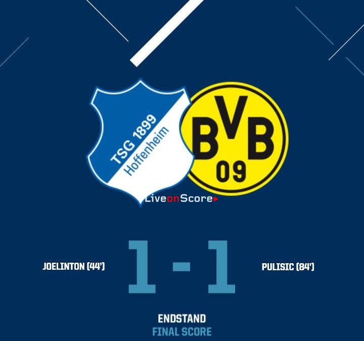 Hoffenheim 1-1 Borussia Dortmund Full Highlight Video – Bundesliga 2018/2019