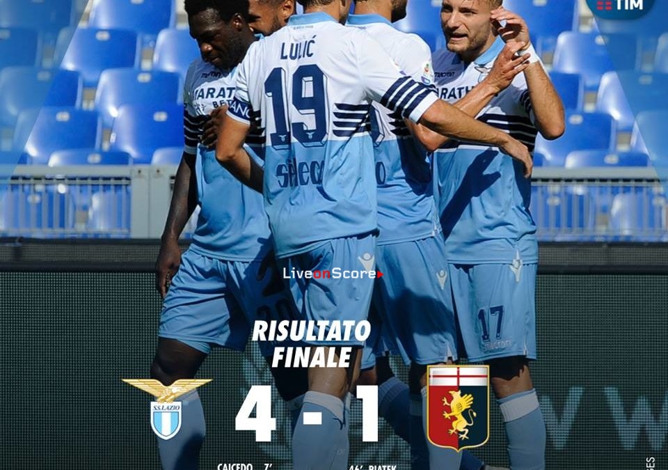 Lazio 4-1 Genoa Full Highlight Video – Serie A 2018/2019