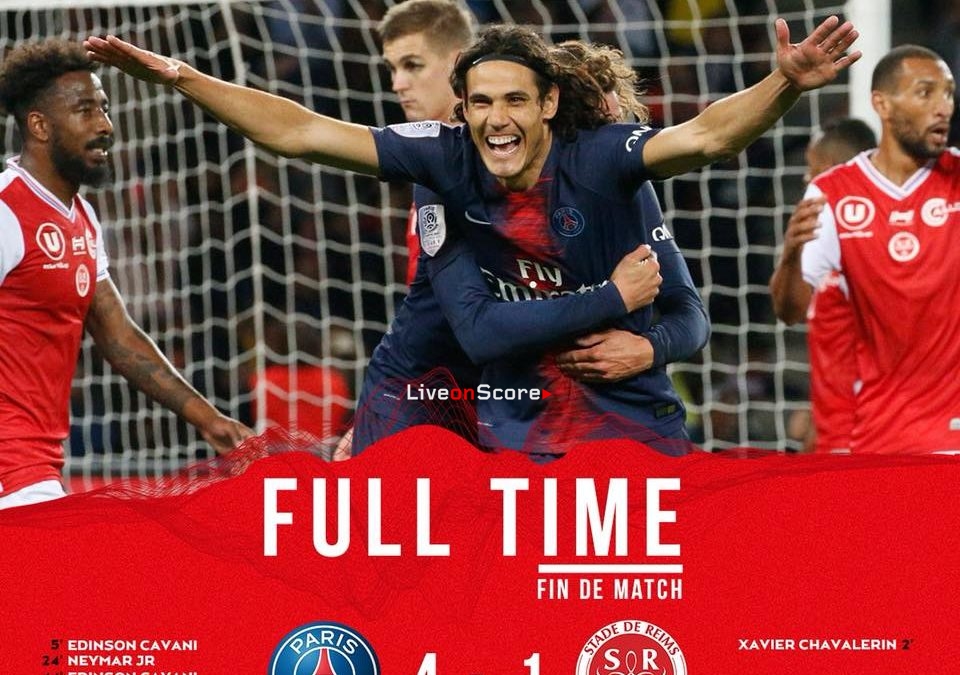 Paris Saint Germain 4-1 Stade Reims Full Highlight Video – Ligue 1 2018/2019