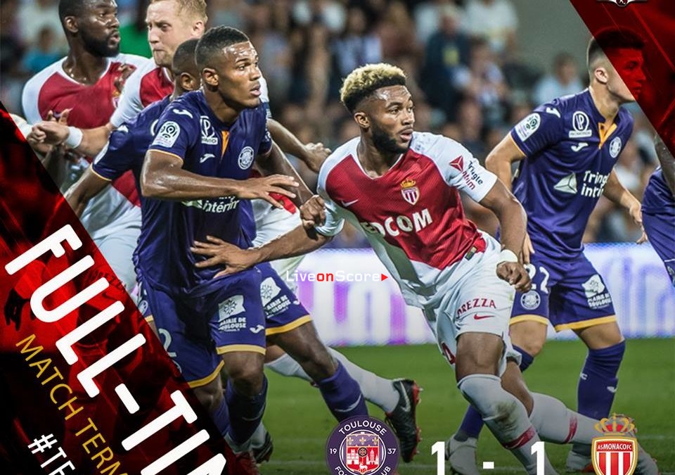 Toulouse FC 1-1 Monaco Full Highlight Video – League 1 2018/2019